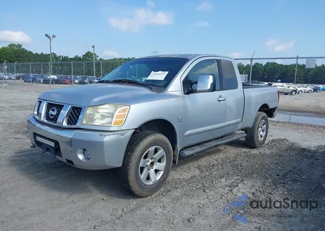 2004 Nissan Titan Le z USA, uszkodzony, nr VIN 1N6AA06B04N534373